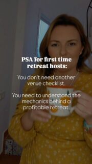 💸✈️🍾 Follow me for the strategy and structure to sell out your retreat #retreatconsultant #yogaretreat #luxuryretreats