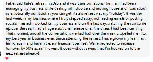 best business retreat