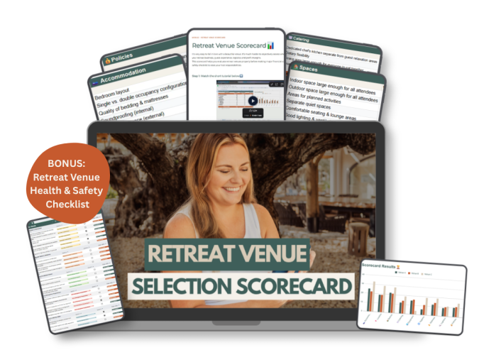 retreat venue checklist